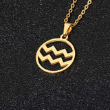 Zodiac Pendant Necklace