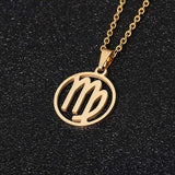 Zodiac Pendant Necklace