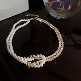 Pearl & Crystal Choker