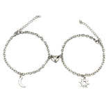 Sun & Moon Magnetic Bracelets - AltaMiraJewels
