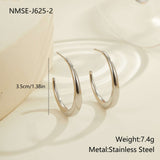 Titanium Steel Hoop Earrings