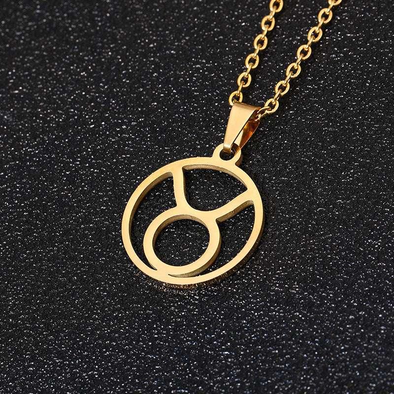 Zodiac Pendant Necklace