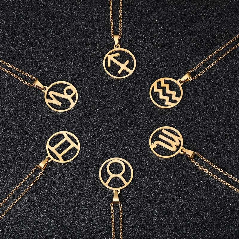 Zodiac Pendant Necklace