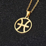 Zodiac Pendant Necklace