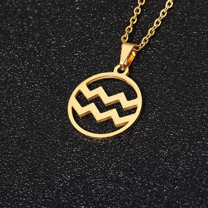 Zodiac Pendant Necklace
