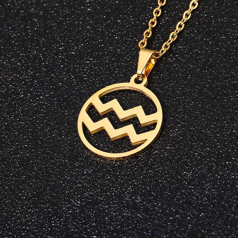 Zodiac Pendant Necklace