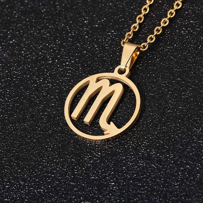 Zodiac Pendant Necklace