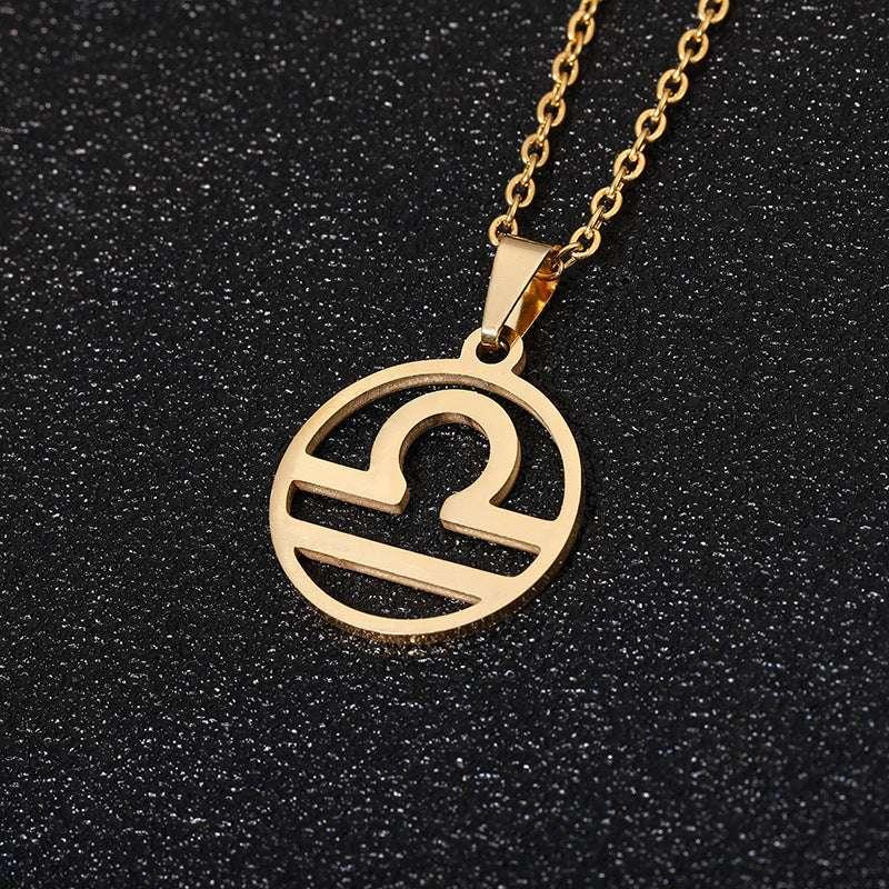 Zodiac Pendant Necklace