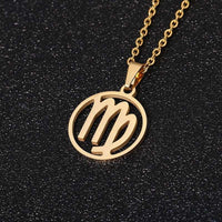 Zodiac Pendant Necklace