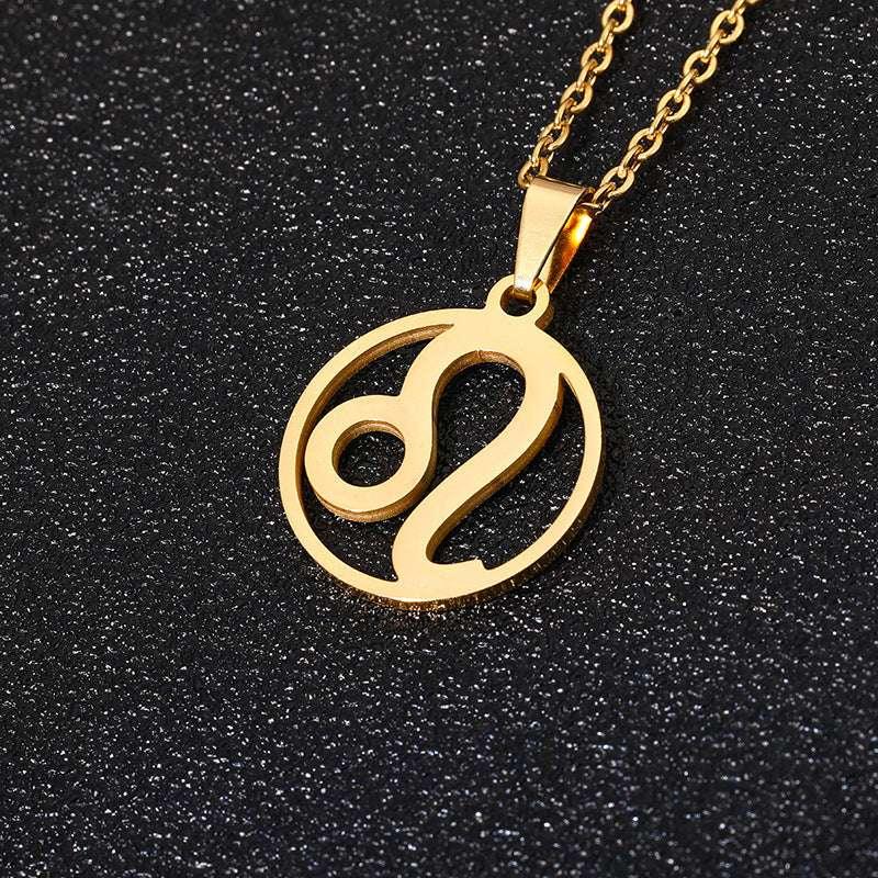 Zodiac Pendant Necklace