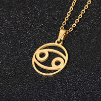 Zodiac Pendant Necklace