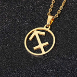 Zodiac Pendant Necklace