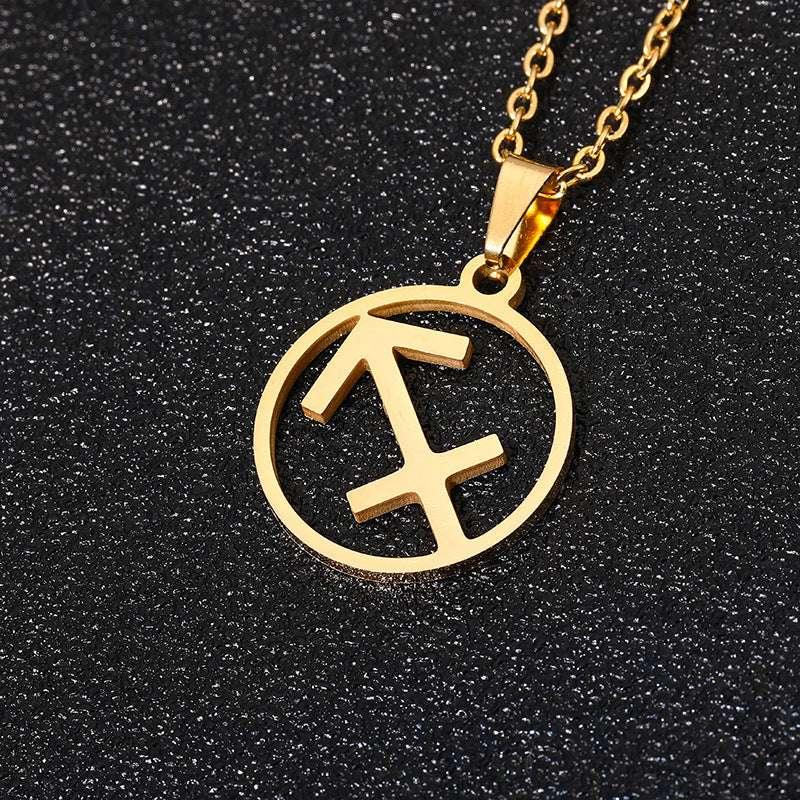 Zodiac Pendant Necklace