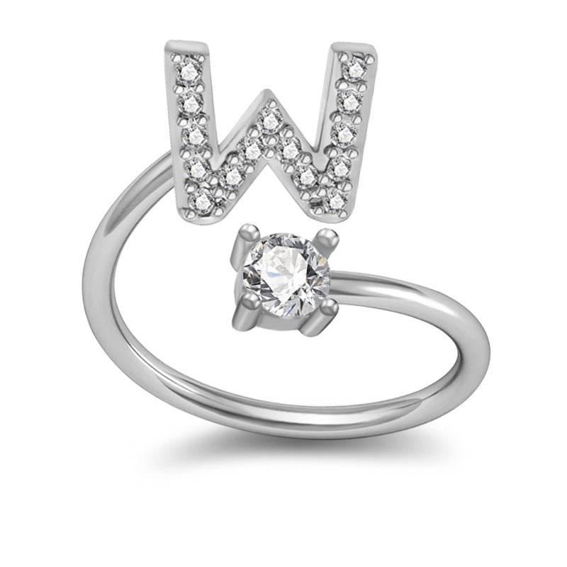26 Letter English Rings Jewelry - AltaMiraJewels