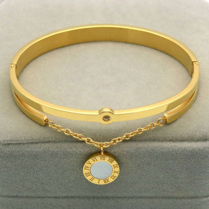 Roman Numeral Fringe Bracelet