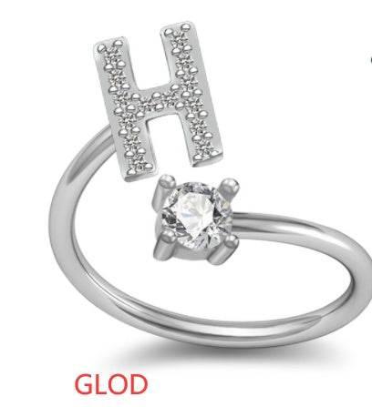 26 Letter English Rings Jewelry - AltaMiraJewels