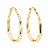 Geometric Oval Earrings - AltaMiraJewels