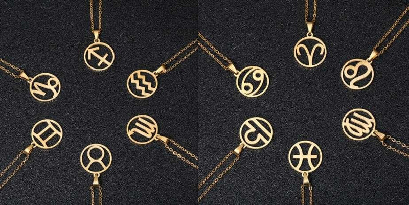 Zodiac Pendant Necklace