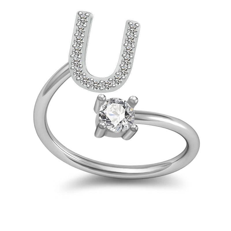 26 Letter English Rings Jewelry - AltaMiraJewels