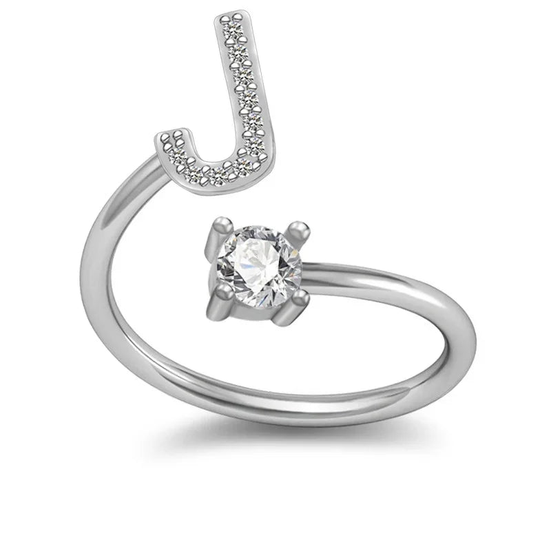 26 Letter English Rings Jewelry - AltaMiraJewels