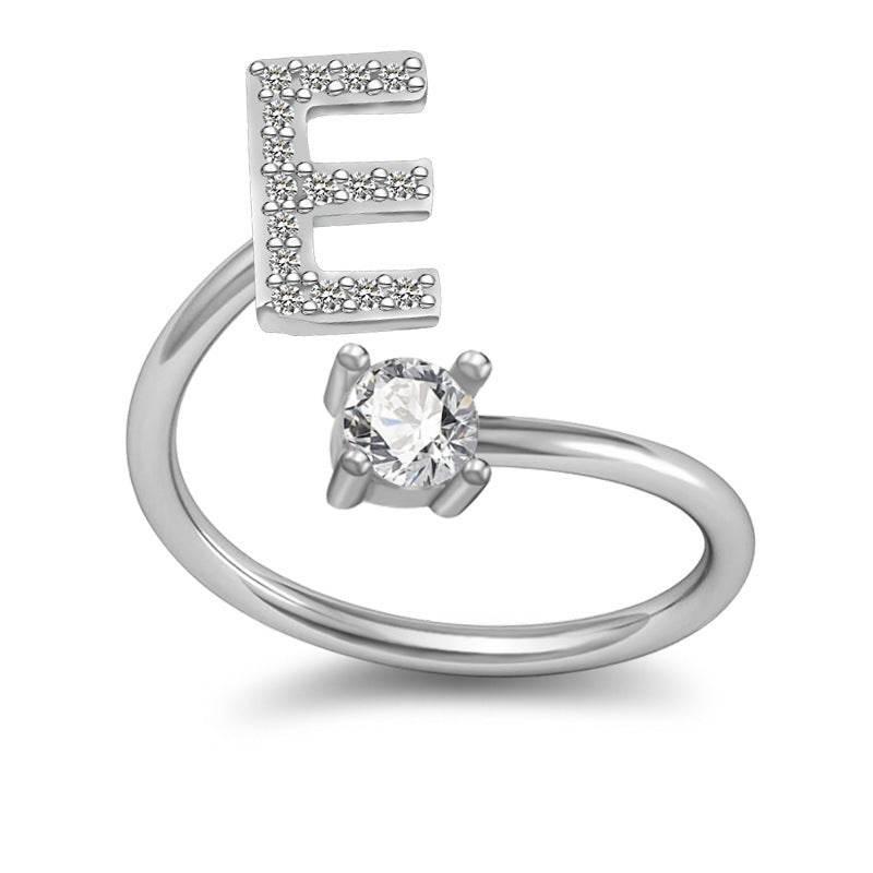 26 Letter English Rings Jewelry - AltaMiraJewels