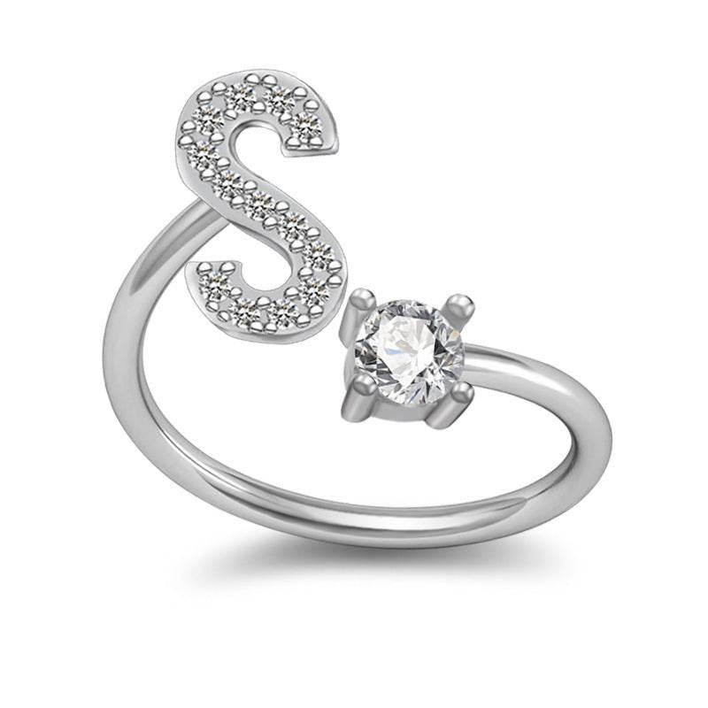 26 Letter English Rings Jewelry - AltaMiraJewels