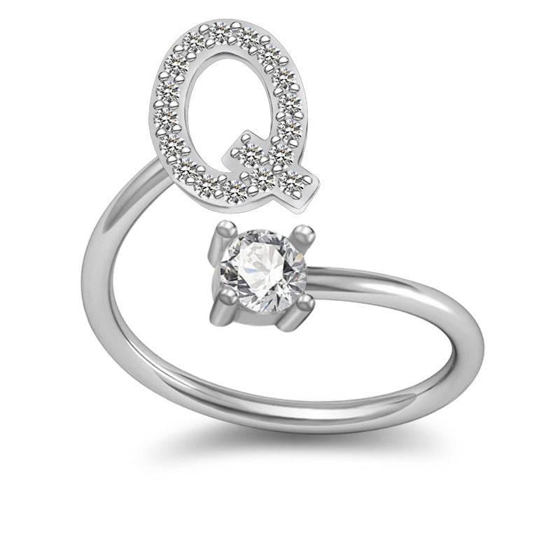 26 Letter English Rings Jewelry - AltaMiraJewels