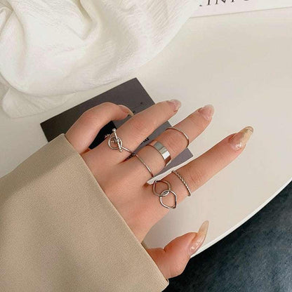 Knuckle Ring Sets (6pcs)