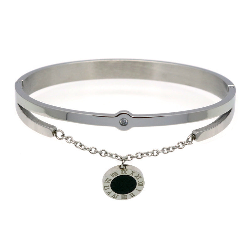 Roman Numeral Fringe Bracelet - AltaMiraJewels