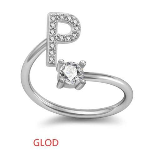 26 Letter English Rings Jewelry - AltaMiraJewels