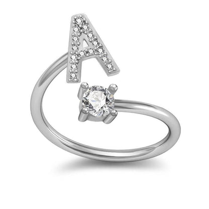 26 Letter English Rings Jewelry - AltaMiraJewels