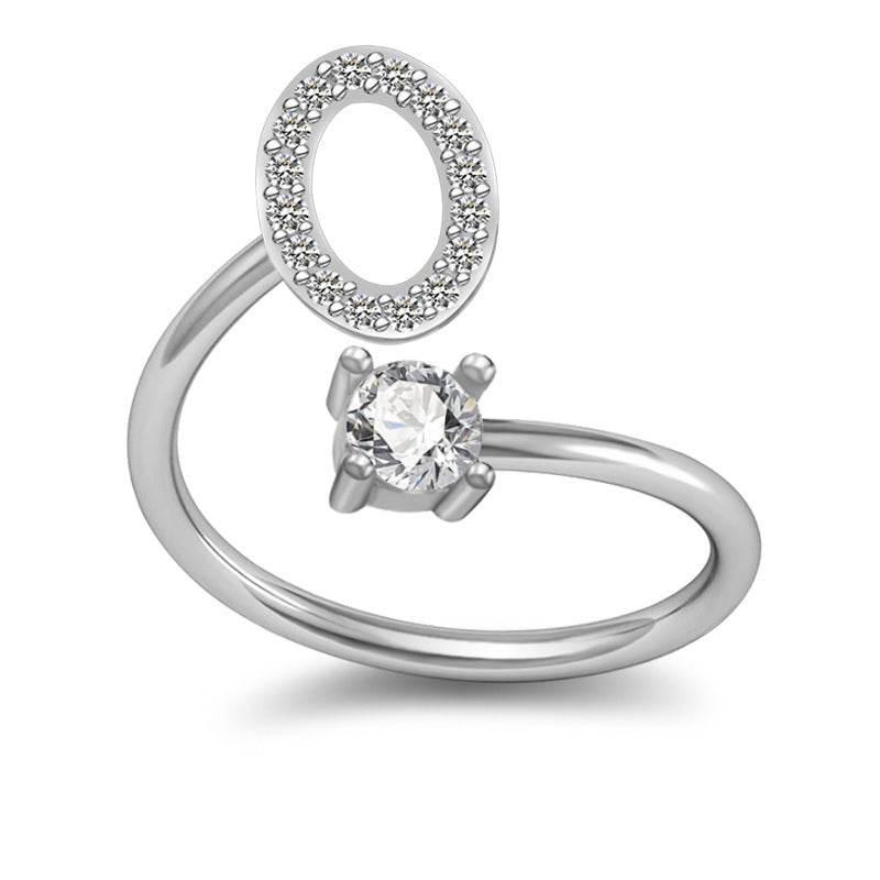 26 Letter English Rings Jewelry - AltaMiraJewels