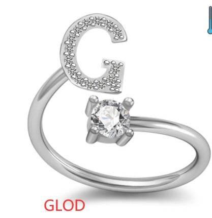 26 Letter English Rings Jewelry - AltaMiraJewels