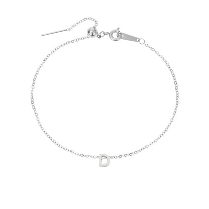 Stainless Steel Letter Bracelet - AltaMiraJewels
