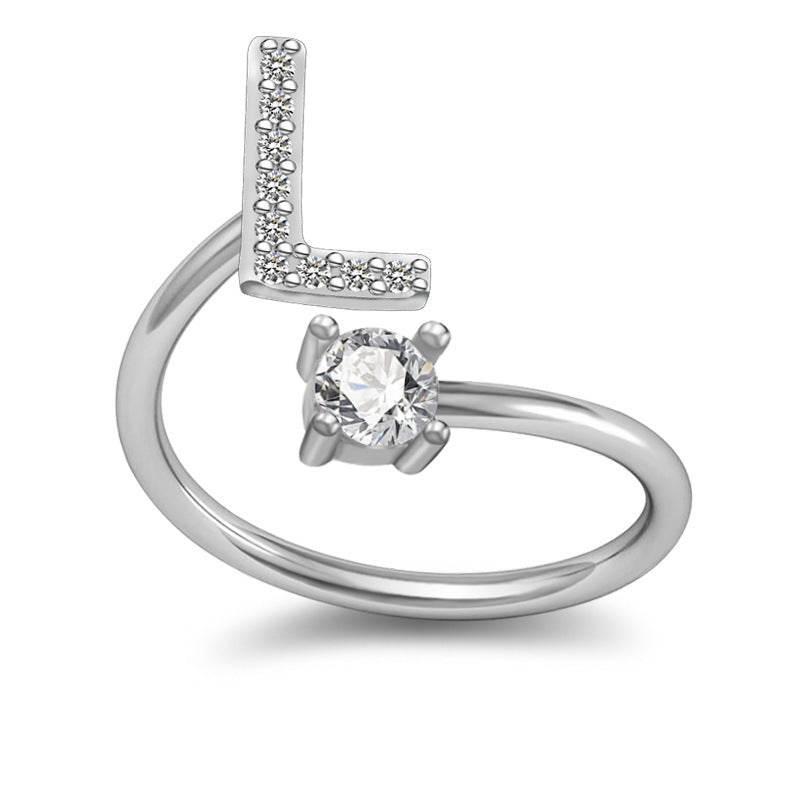 26 Letter English Rings Jewelry - AltaMiraJewels