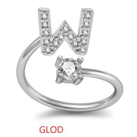 26 Letter English Rings Jewelry - AltaMiraJewels