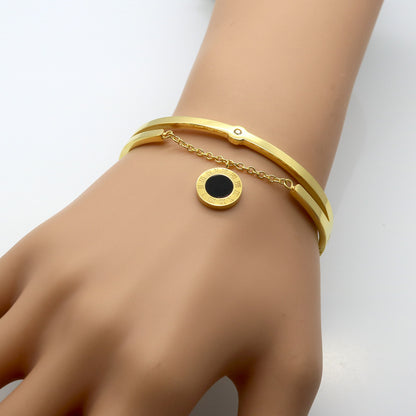 Roman Numeral Fringe Bracelet - AltaMiraJewels