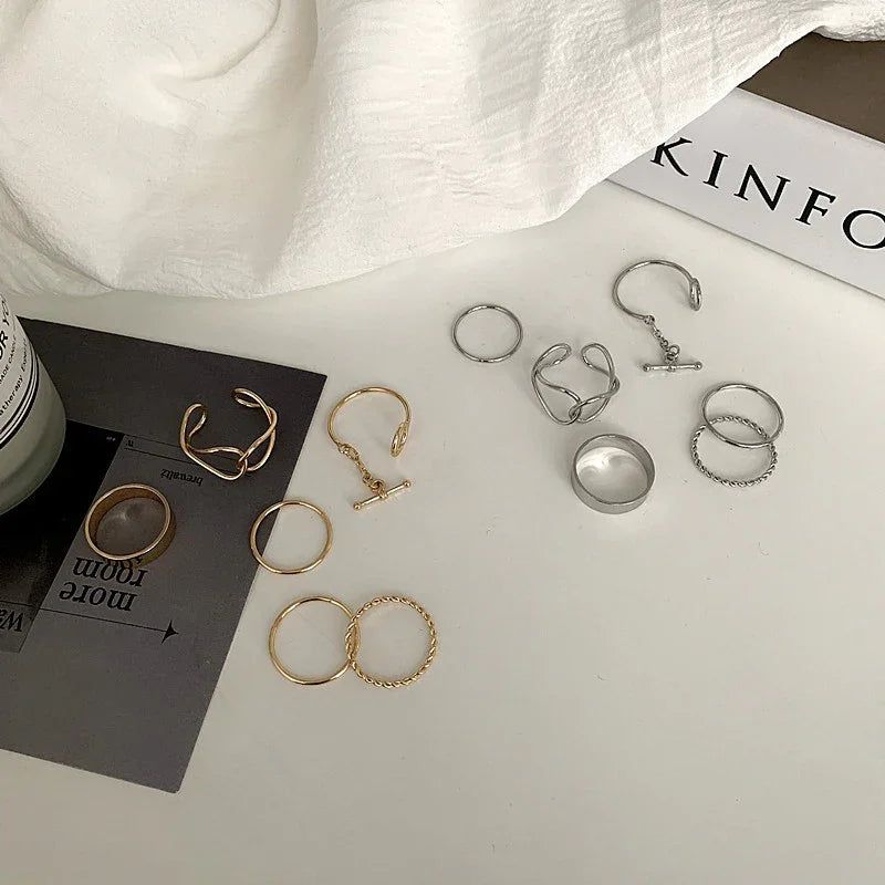 Knuckle Ring Sets (6pcs) - AltaMiraJewels