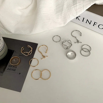 Knuckle Ring Sets (6pcs) - AltaMiraJewels