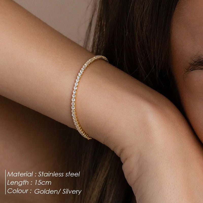 Zircon Tennis Bracelet