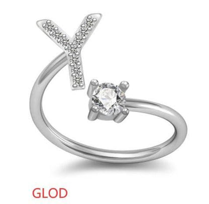 26 Letter English Rings Jewelry - AltaMiraJewels