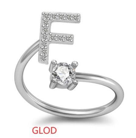 26 Letter English Rings Jewelry - AltaMiraJewels