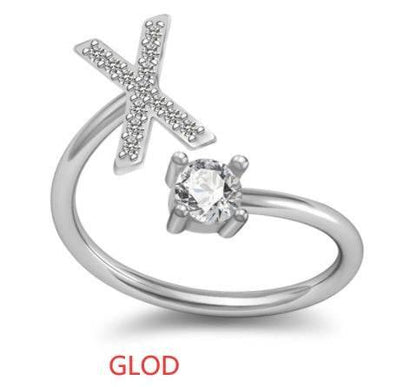 26 Letter English Rings Jewelry - AltaMiraJewels