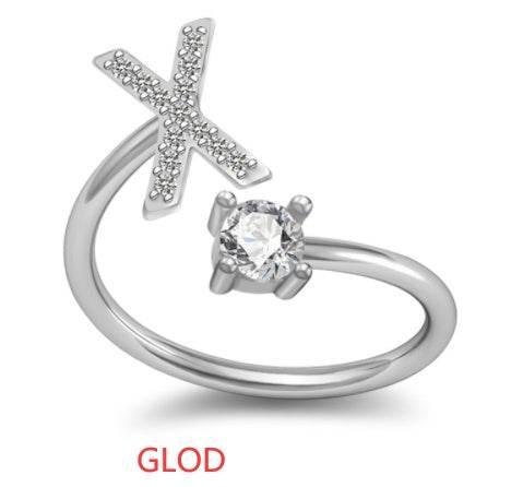 26 Letter English Rings Jewelry - AltaMiraJewels