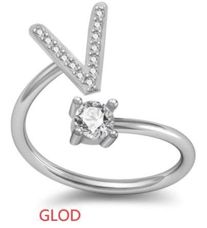 26 Letter English Rings Jewelry - AltaMiraJewels